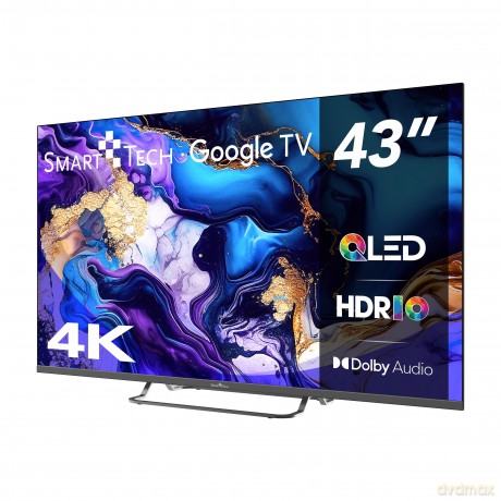 43 4k Qled Google Tv Tvsat