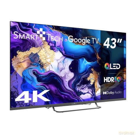 43 4k Qled Google Tv Tvsat
