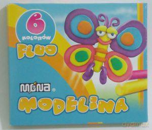 Modelina Fluo 6 Kolorów [SZKOŁA]