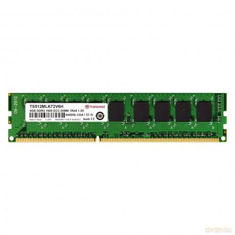 4gb Ddr3 1600 Ecc-Dimm 1rx8 240pin