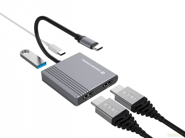 4-In-1 Docking Station Usb 3.2 Gen1