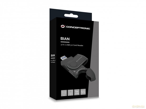 4-In-1 Usb 3.0 Card Reader Usb-A