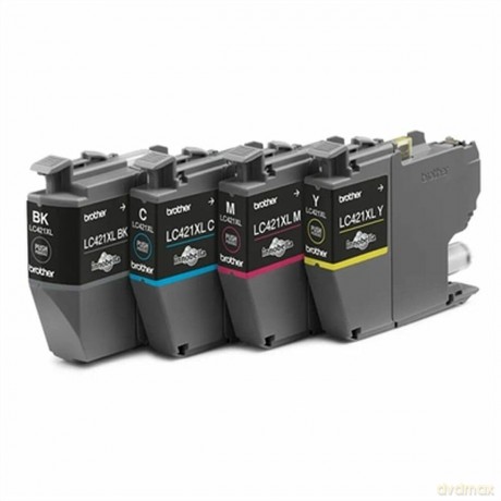 4-Pack Of Black Cyan Magenta And Yellow 500-Page High Capacity Ink Cartridges Fo