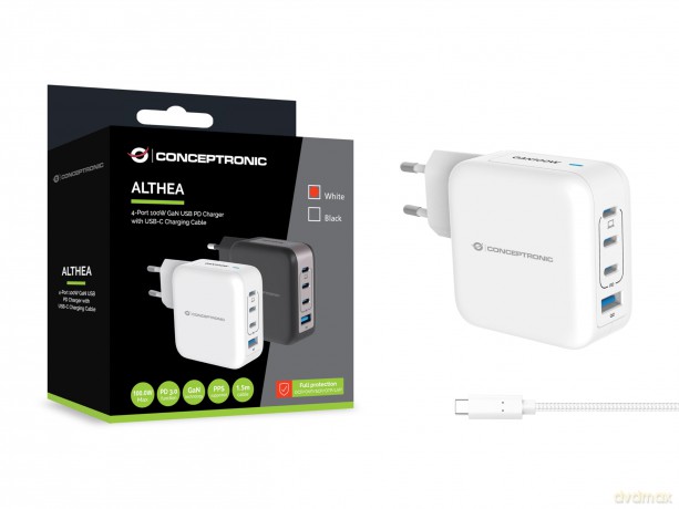 4-Port 100w Gan Usb Pd Charger