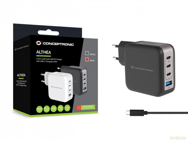 4-Port 100w Gan Usb Pd Charger