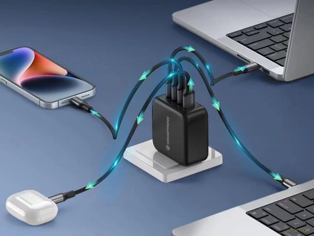4-Port 100w Gan Usb Pd Charger