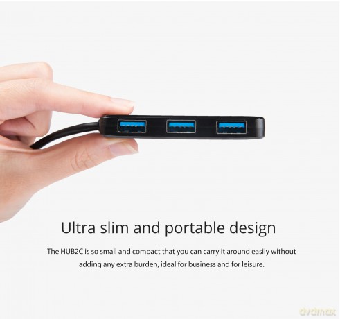 4-Port Hub Usb 3.1 Gen 1 Type C