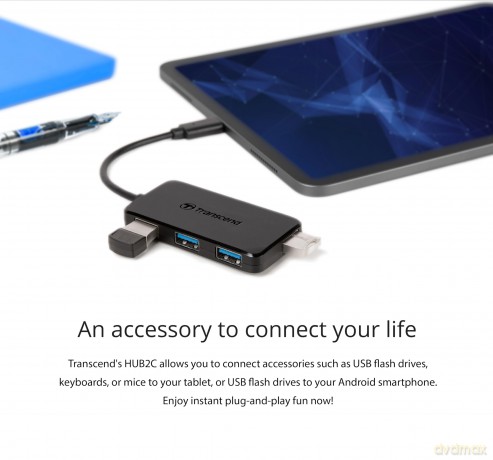 4-Port Hub Usb 3.1 Gen 1 Type C