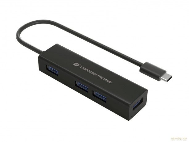4-Port Usb 3.0 Aluminum Hub