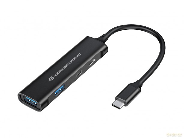 4-Port Usb 3.0 Hub 2 Usb-C 2usb A