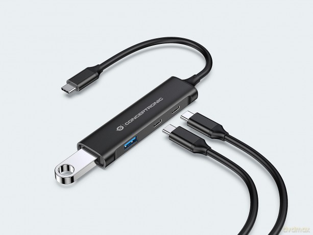 4-Port Usb 3.0 Hub 2 Usb-C 2usb A