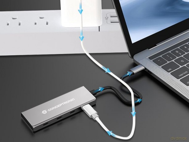 4-Port Usb 3.2 Gen 2 Hub