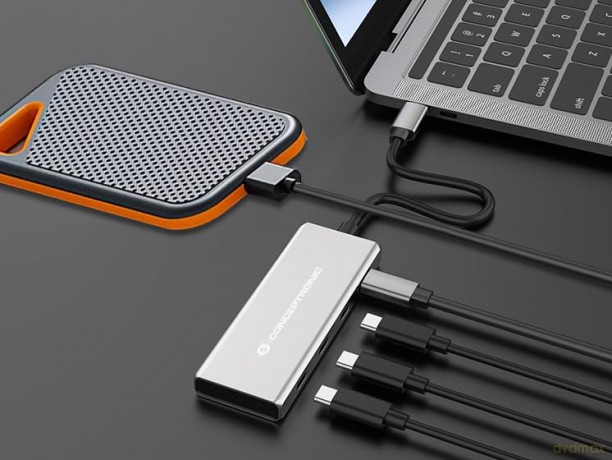 4-Port Usb 3.2 Gen 2 Hub
