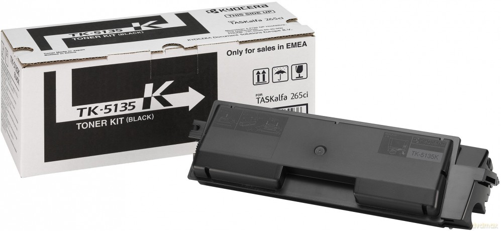 5135k, Black, 10k (Stk)-Kyocera Toner Tk-5135k Black 10k