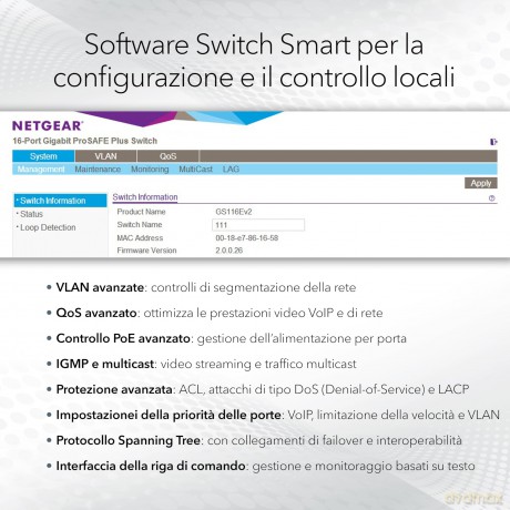52pt Ge Poe+ Smart Swch