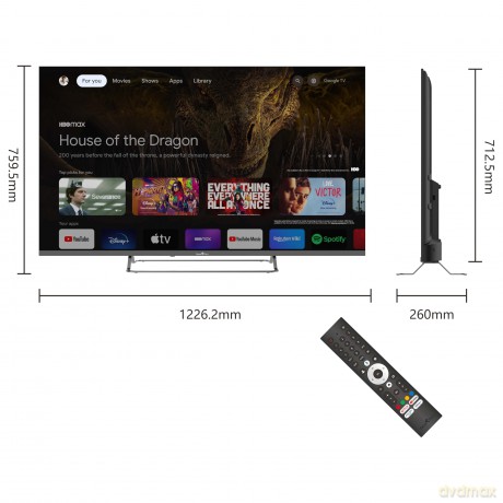 55 4k Google Tv Tivusat