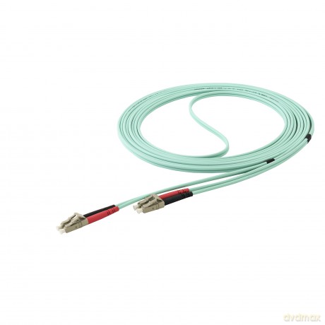 5m Aqua Mm 50 125 Om4 Fiber Optic Cable