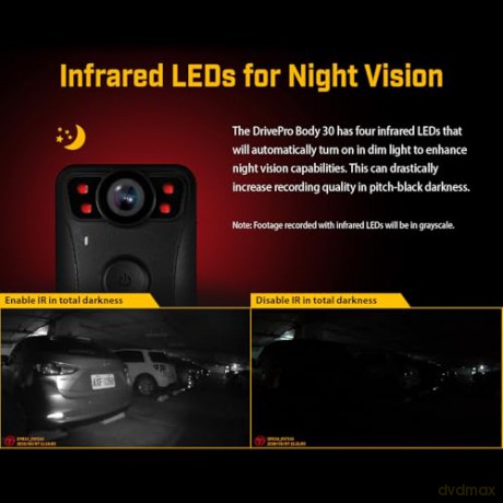 64gb Bodycam Wi-Fi Bluetooth