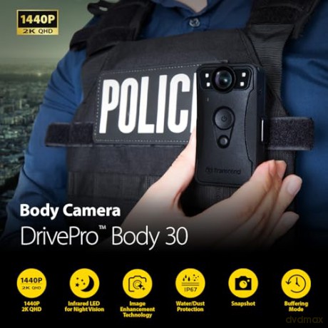 64gb Bodycam Wi-Fi Bluetooth