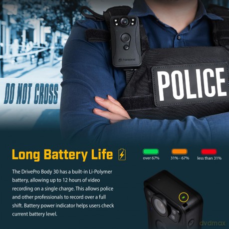 64gb Bodycam Wi-Fi Bluetooth