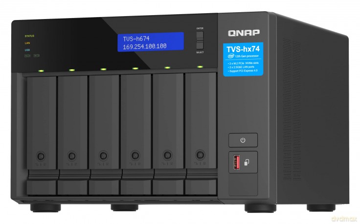 6-Bay Quts Hero Nas 16gb