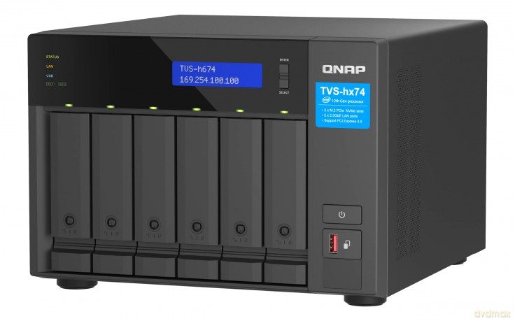 6-Bay Quts Hero Nas 16gb