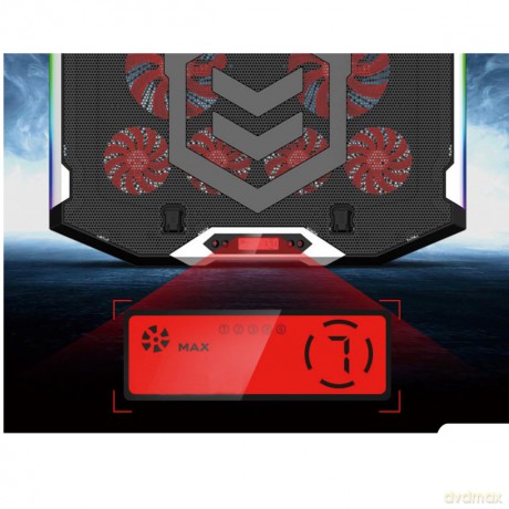 6-Fan Gaming Laptop Cooling Stand