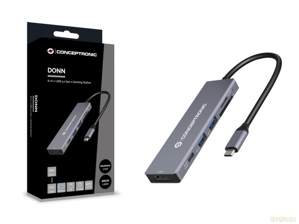 6-In-1 Usb 3.2 Gen 1 Docking