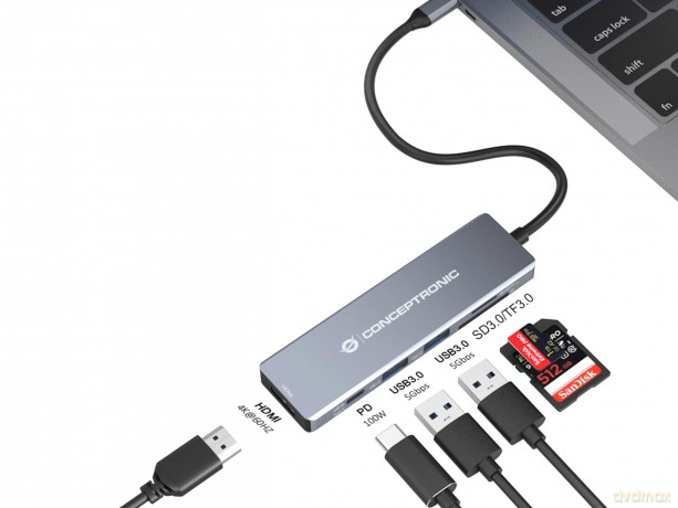 6-In-1 Usb 3.2 Gen 1 Docking