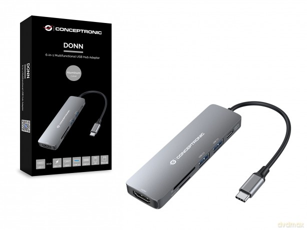6-In-1 Usb 3.2 Gen 1 Docking Stat.