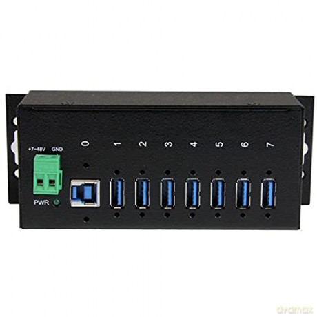 7 Port Industrial Usb 3.0 Hub - With Esd Protection - Mountable - Usb 3 Hub - Usb Extender - Powered Usb 3.0 Hub - Usb Splitter