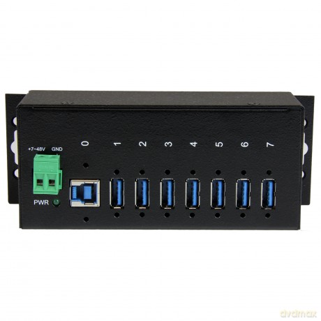 7 Port Industrial Usb 3.0 Hub - With Esd Protection - Mountable - Usb 3 Hub - Usb Extender - Powered Usb 3.0 Hub - Usb Splitter