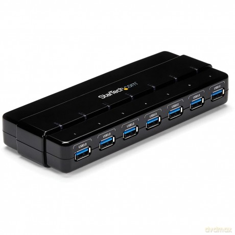 7 Port Usb 3.0 Hub - 7 X Superspeed Usb 3.0 - With Power Adapter - Usb 3 Hub - Usb Splitter - Powered Usb 3.0 Hub - Usb Extender