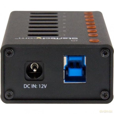 7 Port Usb 3.0 Hub - Metal Enclosure - Desktop Or Wall Mountable - Usb 3 Hub - Usb Extender - Powered Usb 3.0 Hub - Usb Splitter