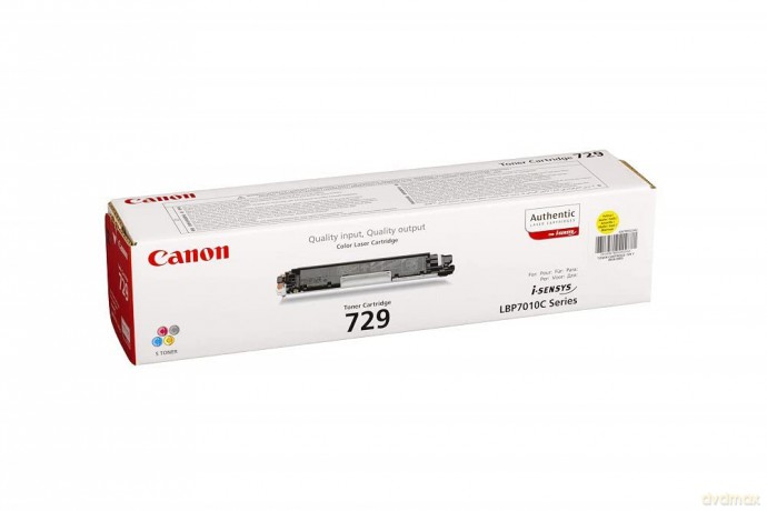 729, 1k (Stk)-Canon Cartr. Lbp7010c Yell. Ep-729 1k