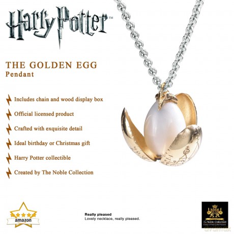 Harry Potter Pendant with Chain The Golden Egg