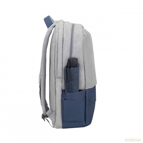 7562 Grey/Dark Blue Backpack 17.3