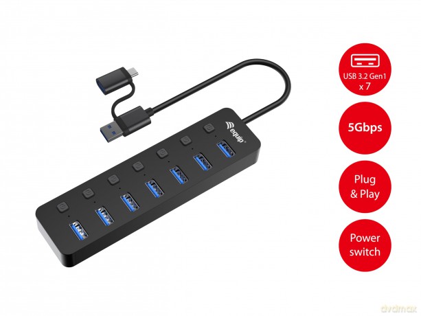 7port Usb 3.2 Gen 1 Hub Pd