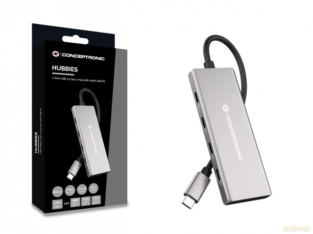 7-Port Usb 3.2 Gen 2 Hub