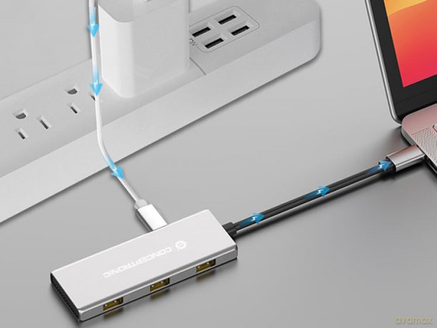 7-Port Usb 3.2 Gen 2 Hub