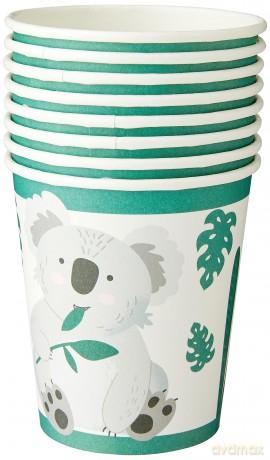 8 Cups Koala Paper 250 Ml Sup