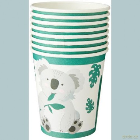 8 Cups Koala Paper 250 Ml Sup