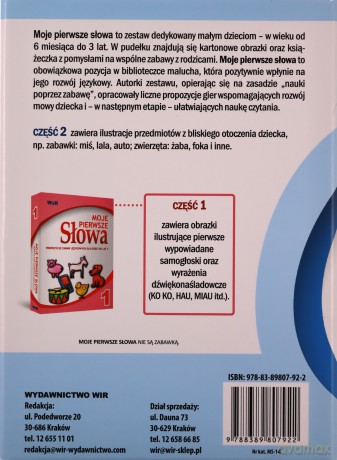 Moje Pierwsze Słowa. Propozycje Zabaw Językowych Dla Dzieci Do Lat 3. - Praca Zbiorowa [SZKOŁA]
