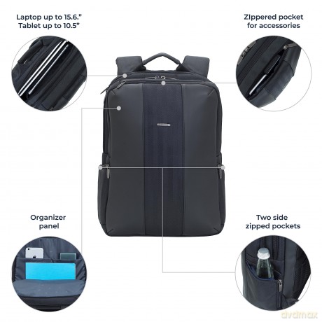 8165 Black Laptop Business 15.6