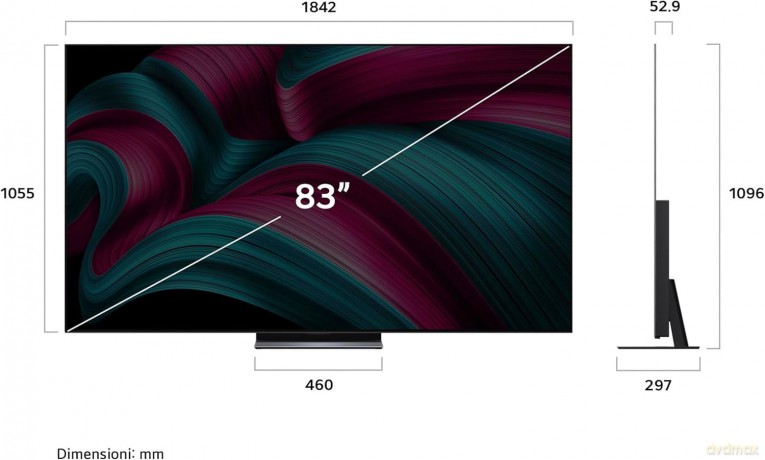 83 Oled Evo C5 4k Uhd Webos25 Base
