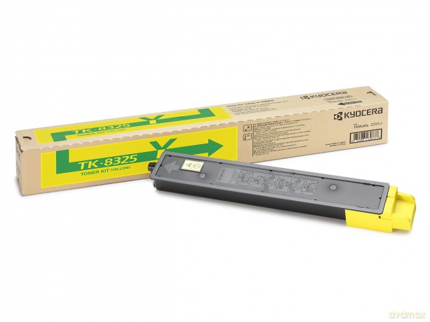 8325y, Yell., 12k (Stk)-Kyocera Tonerkit Tk-8325y Yell. 12k