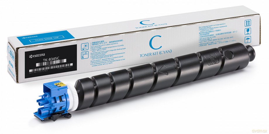 8345c, Cyan, 12k (Stk)-Kyocera Tonerkit Tk-8345c Cyan 12k