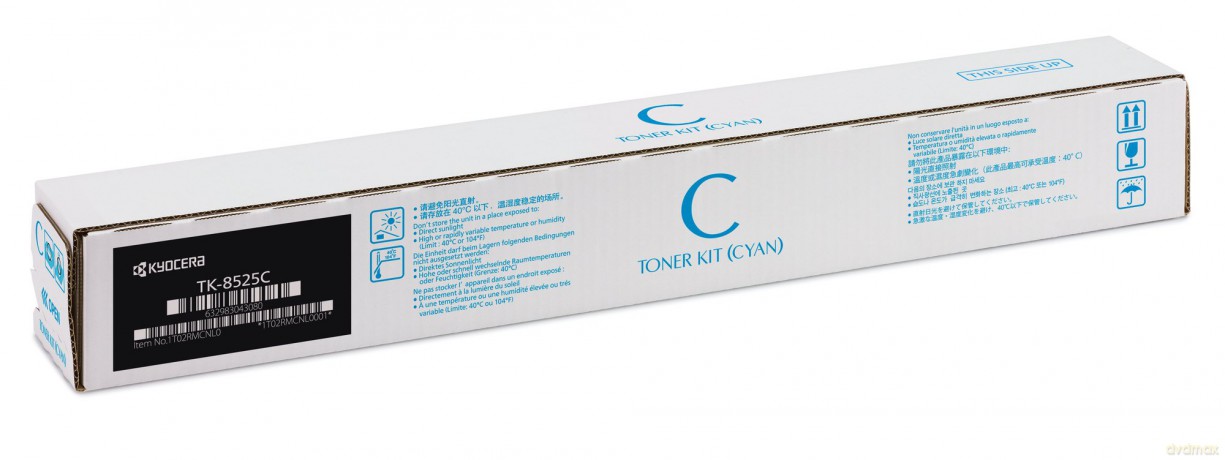 8525c, Cyan, 20k (Stk)-Kyocera Tonerkit Tk-8525c Cyan 20k