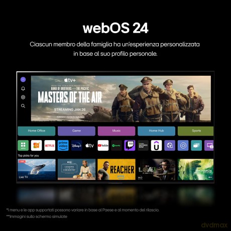 86 Nanocell 4k Uhd Webos 24 Piedini