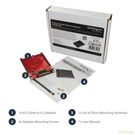 8639) Adapter For M.2 Pcie Nvme Ssds